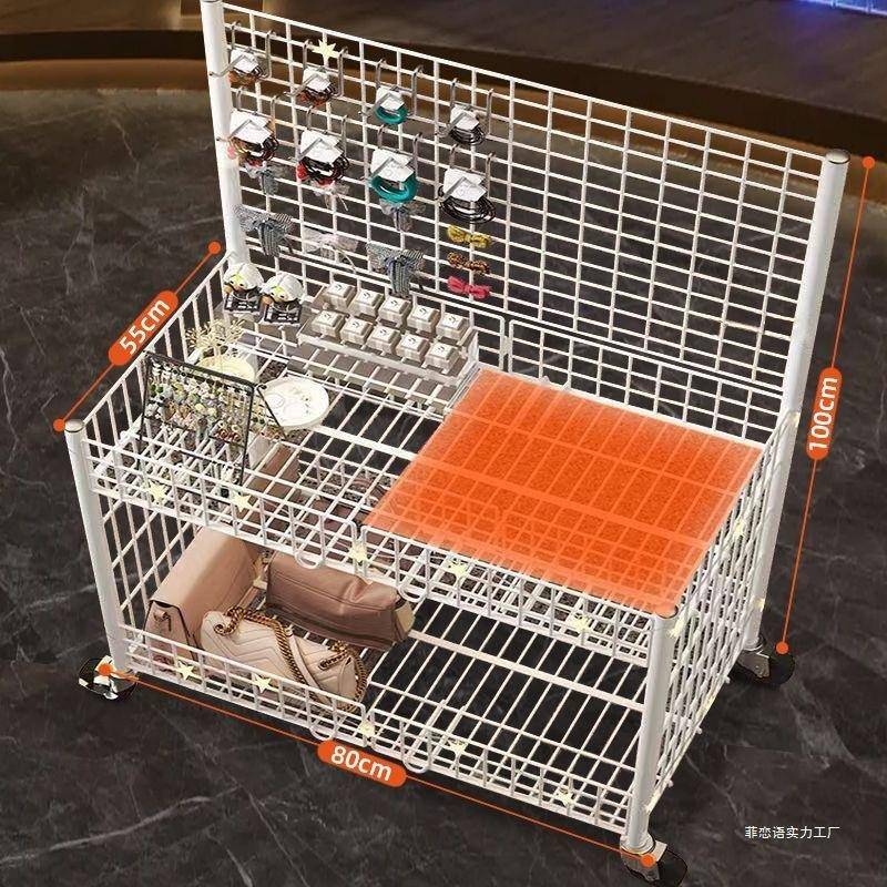 摆摊小推815车冰粉寿出推商用移动货架可摊折叠夜市司地摊手花车