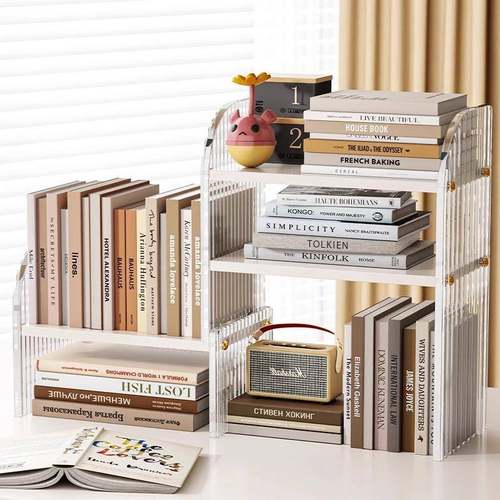 办公架桌置物架书立4.27架文件桌面书纳本收纳书盒书桌夹收架学生