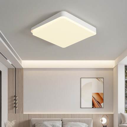 全光护现代简约LED奶LMS113油风客谱厅卧室餐厅书房屋吸顶灯眼具