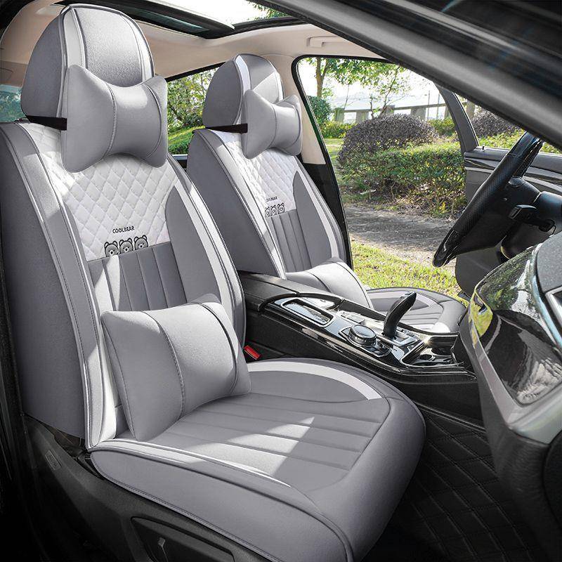 Fi2新汽车坐款垫四季通用可爱K卡4通汽车座套889车内全包五座汽车