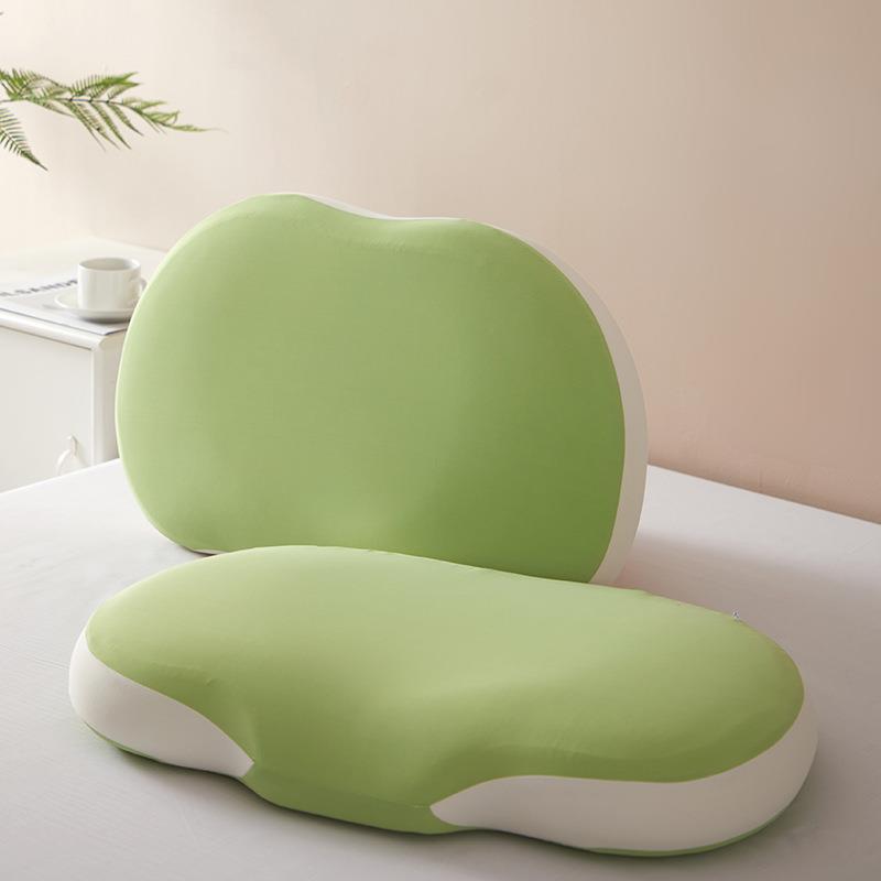 单网红款压力生物零基绵豆枕家用不变形成人枕芯拉链可新拆洗新科