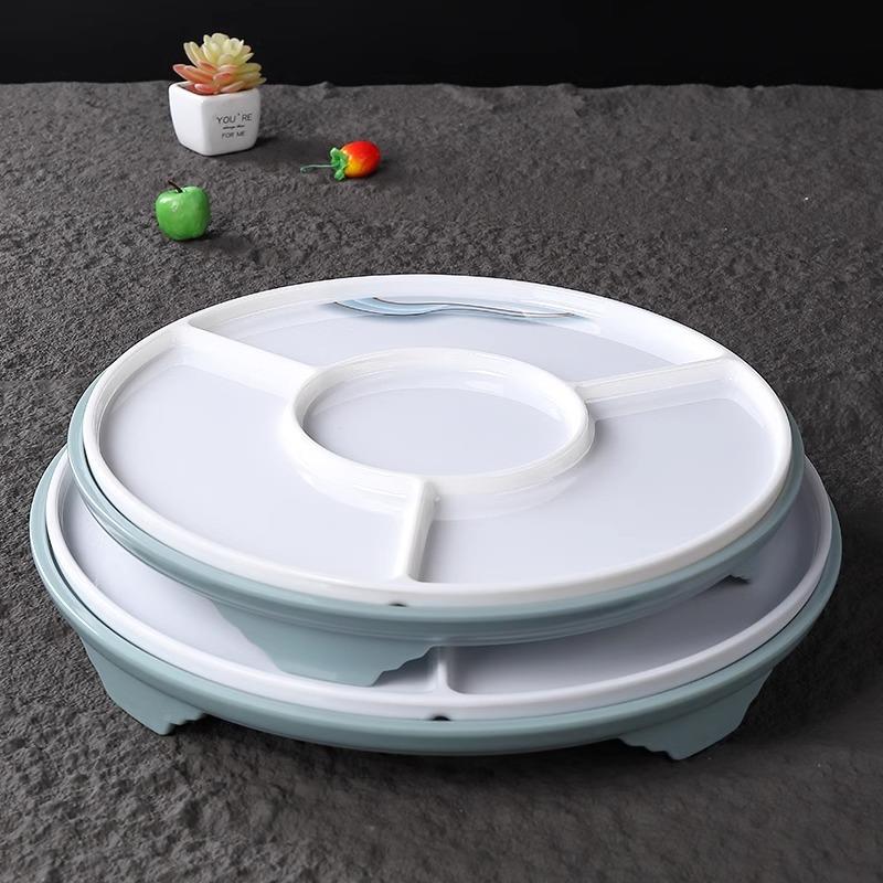 密胺餐具四卤水卤味格拼盘商用套装饭店海心凉鲜分格RJZ盘点小吃