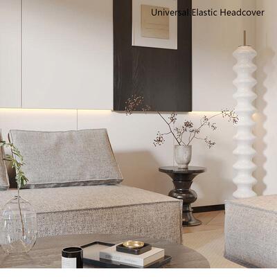 新品全方块服沙发套豆腐F5M76866块包帖沙发罩埃加厚棉麻皮蒙特沙