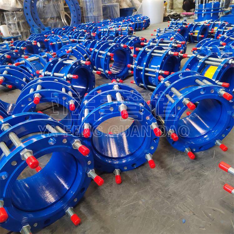 力自来C接389水厂专用DN200可拆式传力头喷漆f传接头