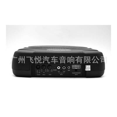 厂家汽车低音炮MBQ10E 10寸车载超薄低音炮12v大功率重低音喇叭