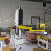 机 拐臂编织袋拆包四轴机器人 桶装 智能搬运堆码 水全自动码 垛设备