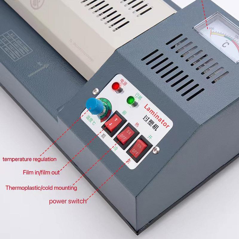 佑安3420C经典款A3A专用塑320C封冷热过机办公家用塑照片文件裱封