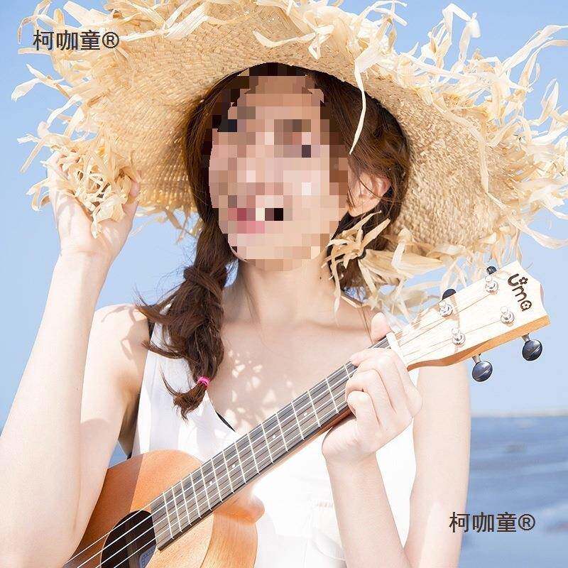 尤克生里初学女里者23寸小吉他学入门儿童男生成OFO人乌克丽丽麦