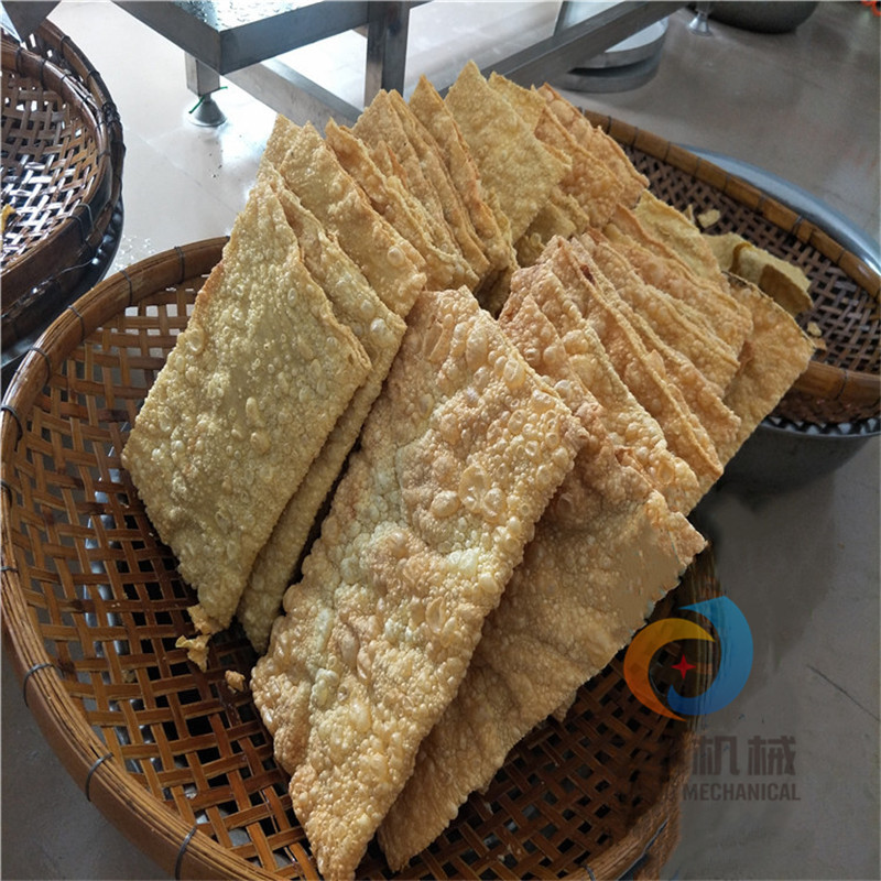 柳州腐竹片油炸机省人工