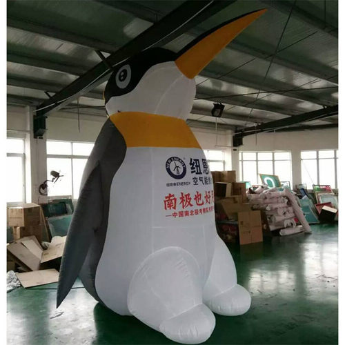 企鹅卡通气模 商业庆典活动卡通吉祥物公仔 广告充气企鹅