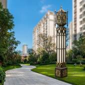 中式 户外景观灯不锈钢福LDE庭院灯户外景观公园小区柱造型方灯落地字灯