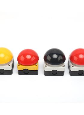 手拍脚踏关急启动停止停大菇头按钮开蘑关自锁复位开膝顶VRI开关