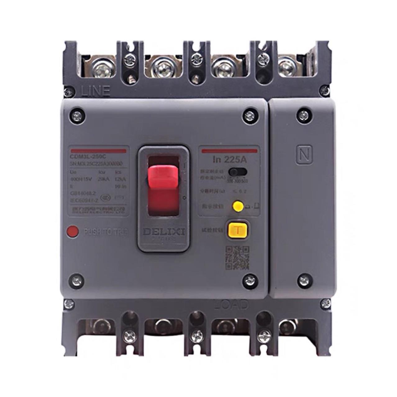 促路销现3货EYA塑壳断器CM3-6C100A160A250A400AD空气开关3P