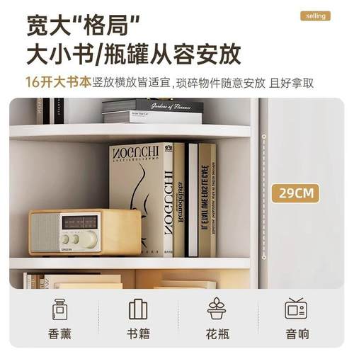 角柜转角柜墙拐角三角置柜物架靠一体墙卧室角学生书柜收BFP纳边