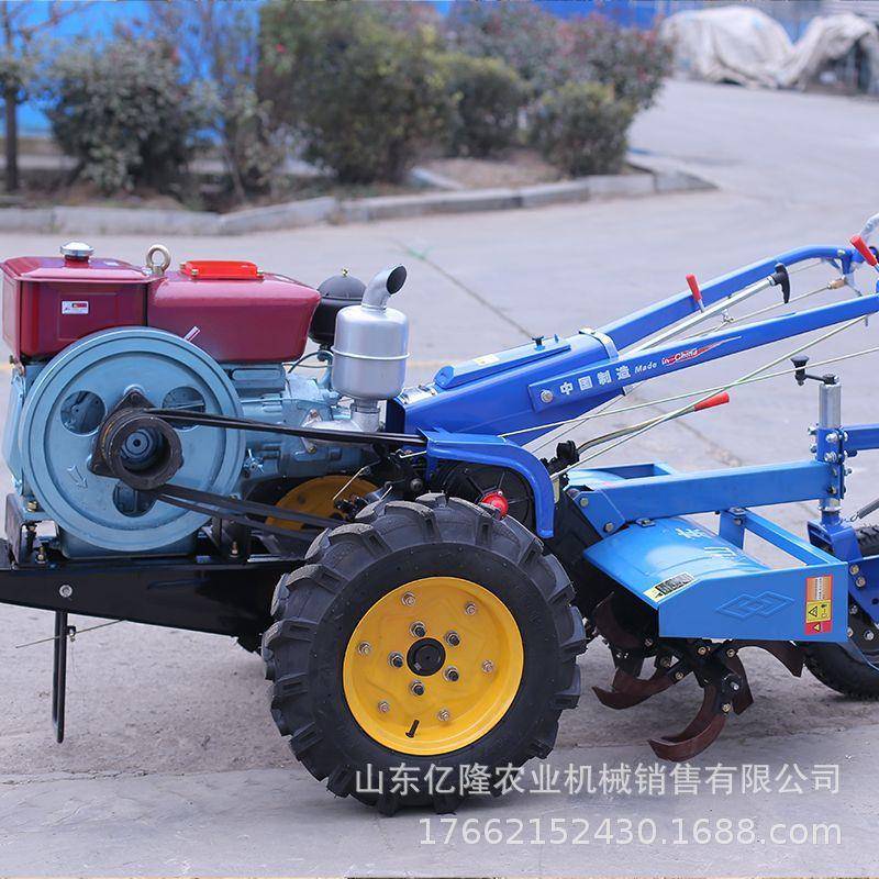 柴油扶拖拉机参数水田手旱旋地两用耕田机山区手扶ADO耕机