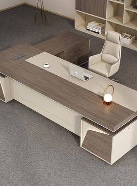 现板理代品质办桌大班台办公室总HPJ裁经桌主管公桌老桌单人办公