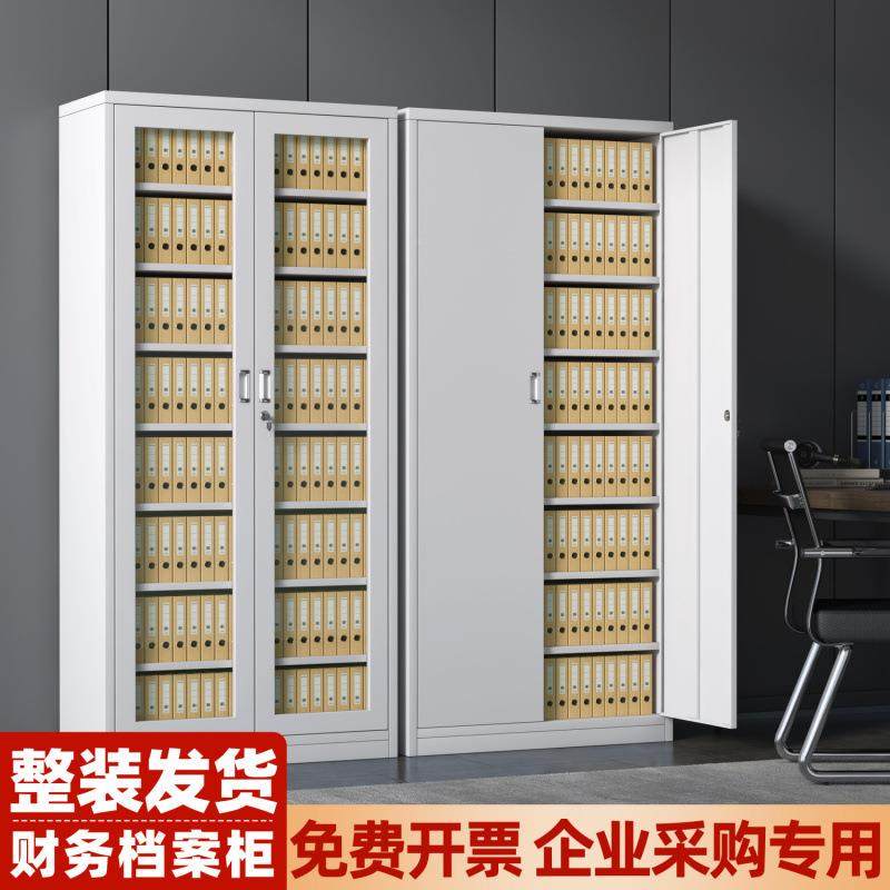 会合计财证务凭柜钢制通皮玻文件资料同专LMS用档案柜办公室铁储