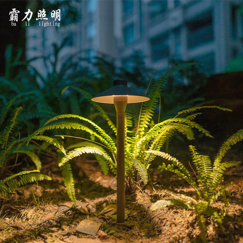 草坪灯户外防水led简约庭院别墅花园景观灯创意蘑菇灯路灯草地灯