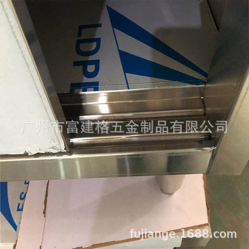 不锈钢推拉工台酒厨房OGZ操作台切菜店桌案板食堂门储作物柜打包