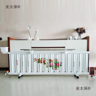 暖气片家用智能省注水电气器铝合RFZ暖金电加水电暖片家用取暖麦