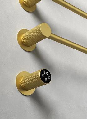 浴室间热13567智能电热架毛加巾架不锈钢304卫生烘干置物架浴巾毛