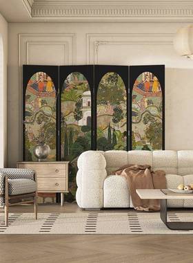 法田式HCT园风风隔断客厅沙屏发景装饰可折背叠移动卧室家用遮挡