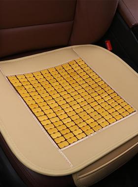 汽坐子垫单片24895夏季无靠背车三件套单张竹竹片椅座垫垫透气散凉热