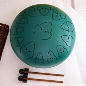 空鼓1寸13灵音C调手碟钢鼓初学者色空舌鼓2无品牌 鼓打击乐器空灵