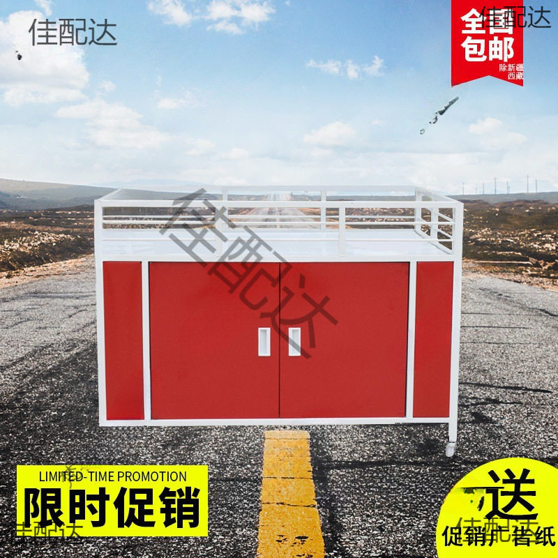 超市促销车折叠摆摊小推车地推车带轮可移动花车车促销台货