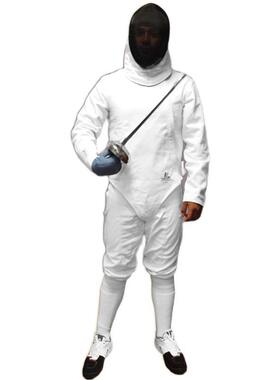 AF击剑器材重剑套装新手全套装RNE备衣C服FA450N面罩90N0认证