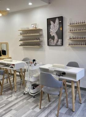 日式美甲桌经济型美桌椅甲46258欧式美甲台单人代双人简约子现桌子