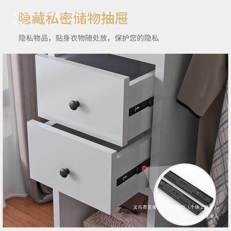 依冰yhu60无品牌/深衣柜合推拉门家用卧人组衣室服柜子大容量收纳