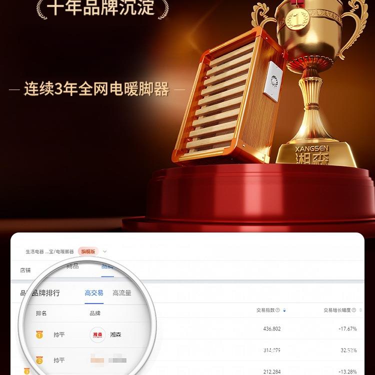 GMI2025新款型实木取暖器家火用烤箱小烘脚电火桶暖湖南烤火炉火