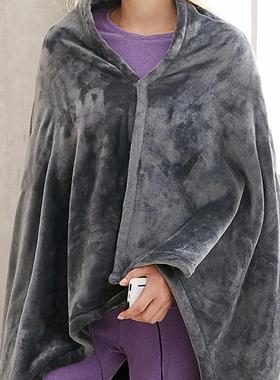 电热肩智能调冬季保暖披多功能aVEU类毛毯办公温室加盖腿加厚暖身