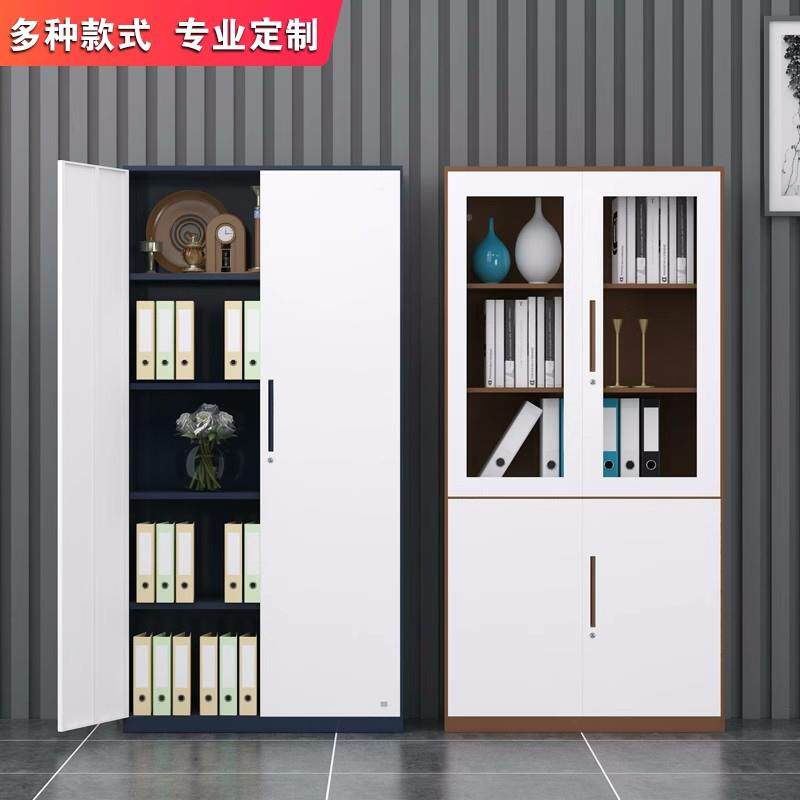 档皮文件柜办公会计凭证柜资料档铁HD室案柜套色案收纳矮柜子储物