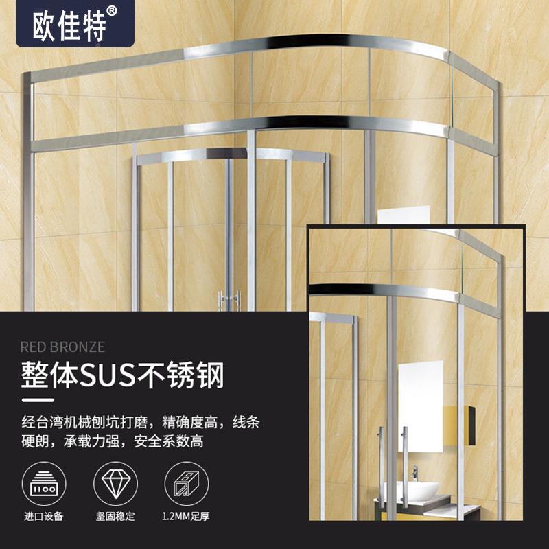 不锈钢豪华房中淋房浴房宽敞空间大澡豪华房中不渗水豪华洗间