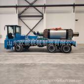 电拉动四轮平板货车功率25倒货车厂区物FHS流搬运拉货大电动四吨