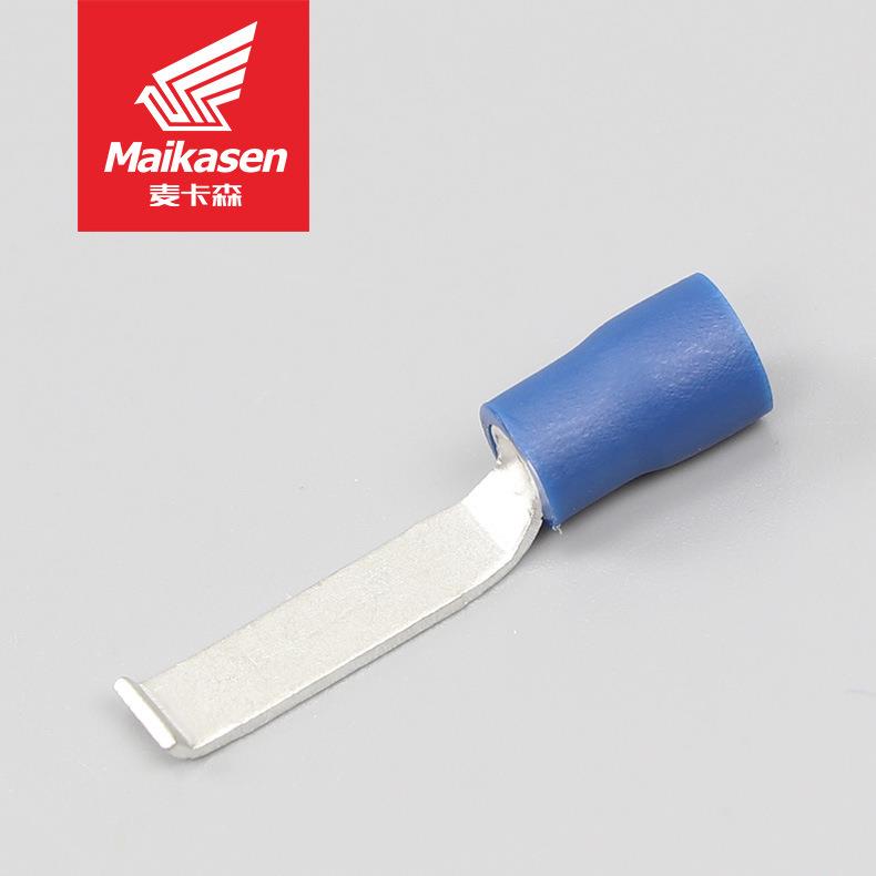 型接线片端分子片冷压端子LBV5.5-3预绝缘端子凹型端子MNA电源线