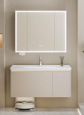 加厚器蜂窝铝UOK浴室洗柜扫地机人陶瓷一体盆站组合手基台小厨宝