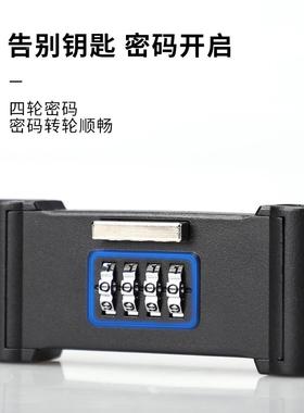 密码型u形玻璃锁双门u插锁商铺锁锁门具套锁店铺长锁防盗HDO室外