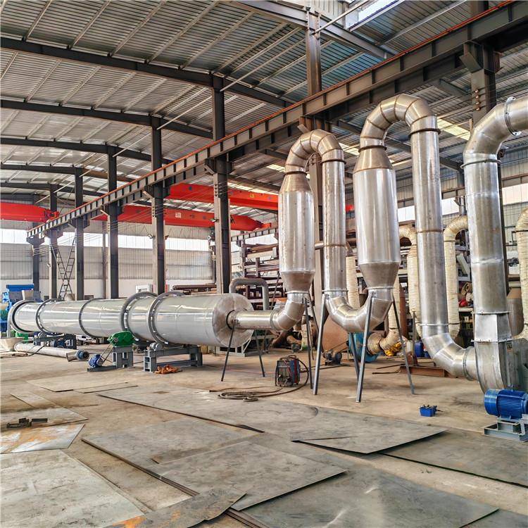 碱染料烘干机新式气风流片状BIP物烘干机热管道烘干性机厂家