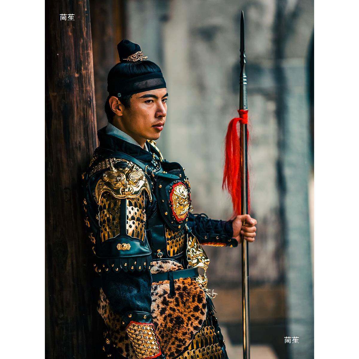杨AJN六耀金分体宋明制扎-郎温陈华甲胄铠甲甲盔甲真人可穿