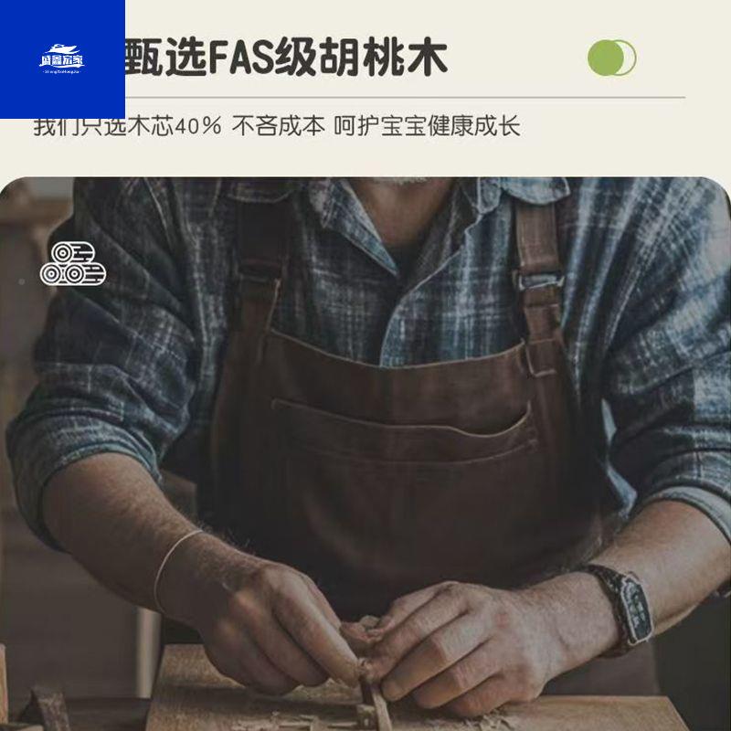 低全榫卯实木加粗加厚上床下铺双层户型子母小床儿童VGO高双人床