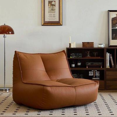 爆款懒休人发单人小户沙发床闲毛毛虫客沙厅躺AKQ椅阳台休闲榻型