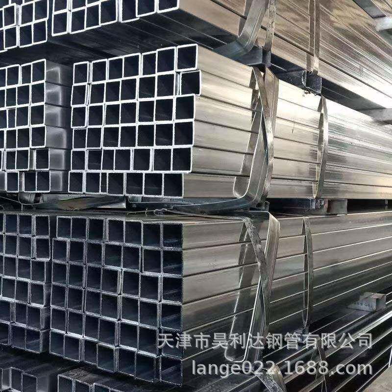 热棚镀锌方大管口径厚壁OEK方通矩形管室温大骨架钢管镀锌方型铁