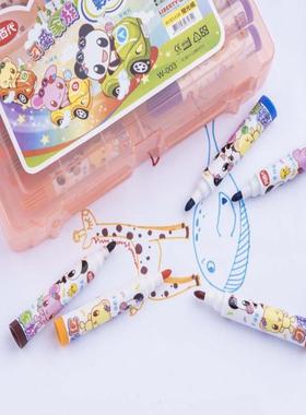 利代水彩笔百/WQOR-03(36C)KY色/橙色黄/蓝0色36色水彩笔