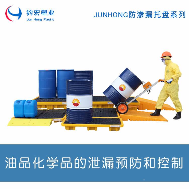 防化泄漏盘钧宏危废防托渗漏托盛盘四桶两桶单桶学品油桶漏TDU平