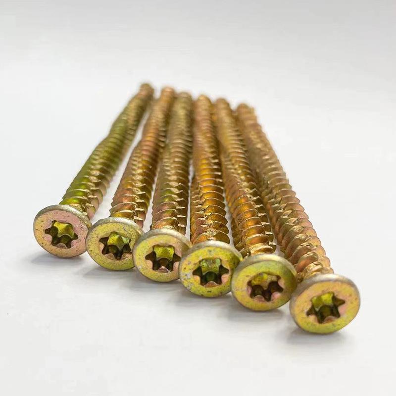 自攻螺钉镀锌德式门HTF窗自切螺丝梅花槽路锈切宝大头.57*82直自