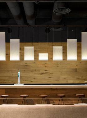 新中式吧台餐厅吊灯卧室客厅屏布艺灯计师设样板76355房风酒店展厅灯具