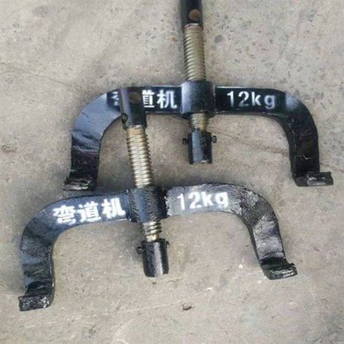 弯轨机钢轨手动弯道机工矿铁路配件轻轨弯道器手摇弯轨 机器工具
